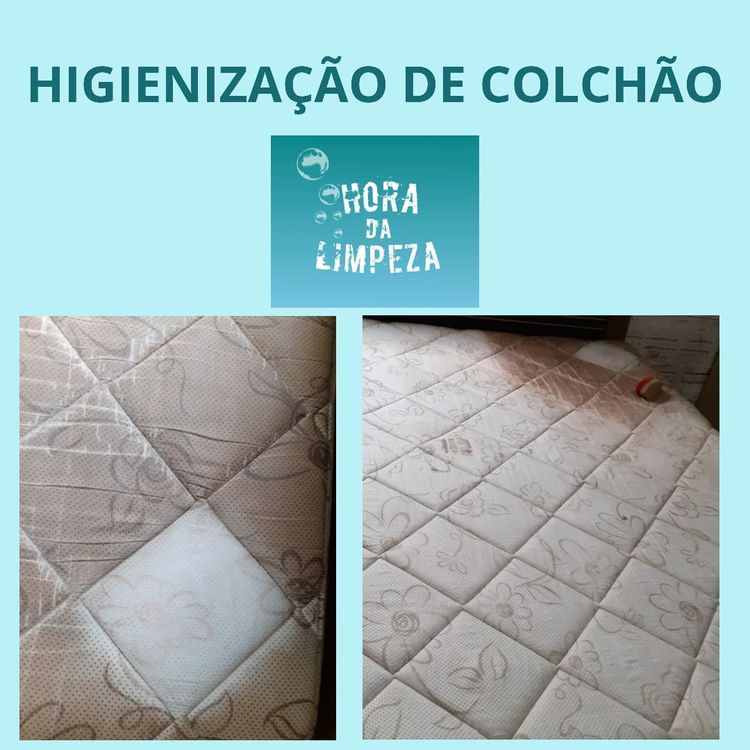 Antes e Depois de vários de nossos serviços de limpeza de estofados